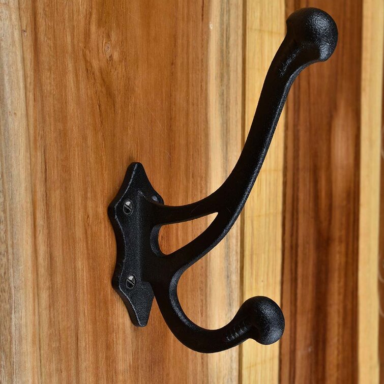 Wrought iron on sale towel hooks